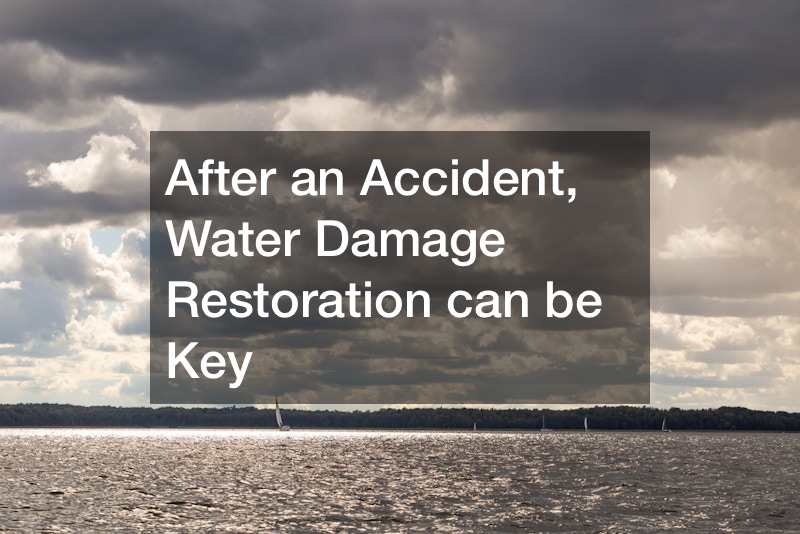 After an Accident, Water Damage Restoration can be Key