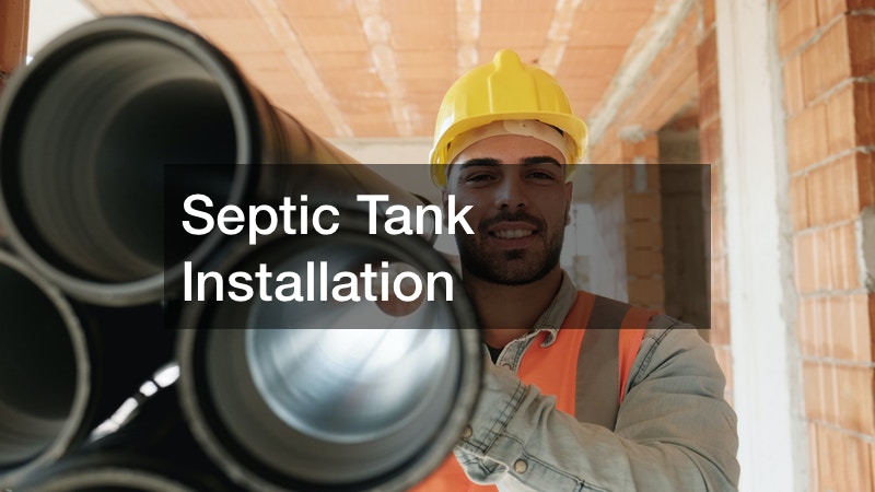 Septic Tank Installation