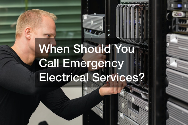 When Should You Call Emergency Electrical Services?