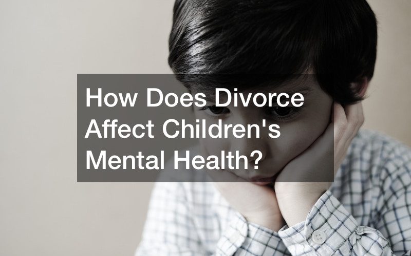 How Does Divorce Affect Childrens Mental Health?