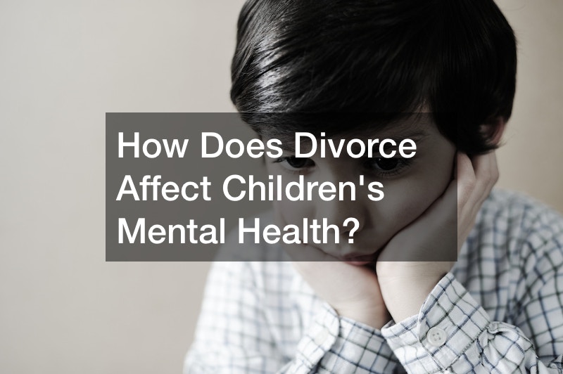 How Does Divorce Affect Childrens Mental Health?