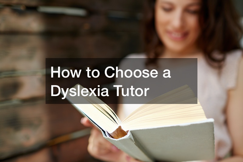 How to Choose a Dyslexia Tutor