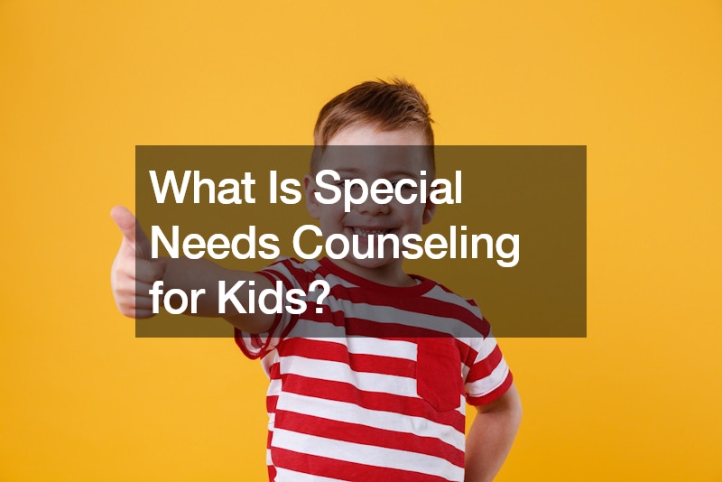 What Is Special Needs Counseling for Kids?