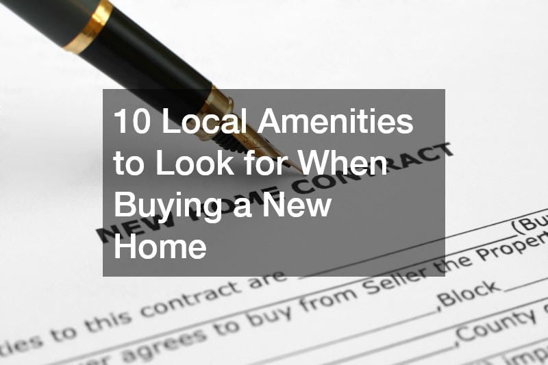 11 Local Amenities to Look for When Buying a New Home